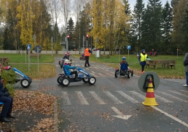 Forssan Liikennepuisto 2017. Kuva Terhi Svenns